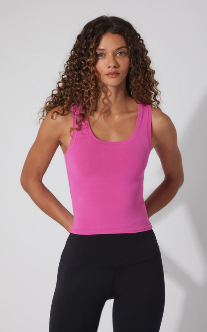 90 Degree by Reflex 2 Pack Airlite Cotton Pure Love Tank Top