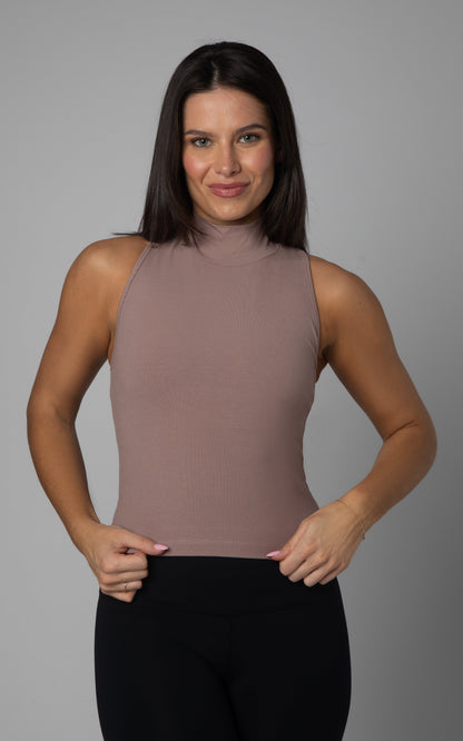 90 Degree by Reflex 2 PK Mock Neck Tank Top
