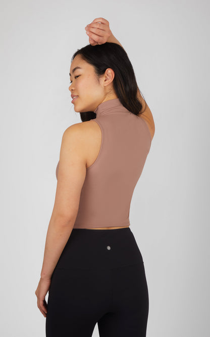90 Degree by Reflex 2 PK Ribbed Mock Neck Tank