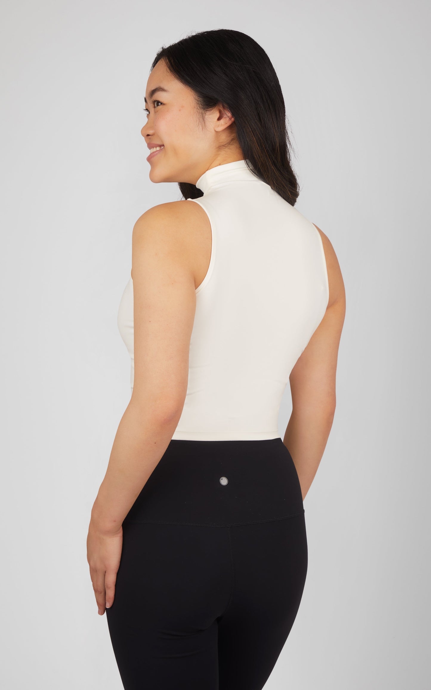 90 Degree by Reflex 2 PK Ribbed Mock Neck Tank