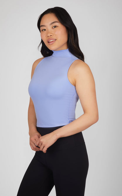 90 Degree by Reflex 2 PK Ribbed Mock Neck Tank