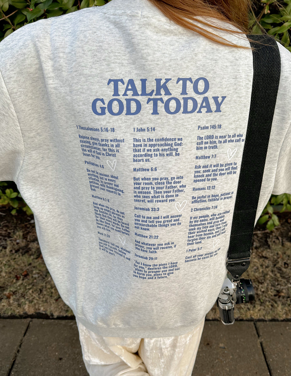 Elevated Faith Talk to God Unisex Crewneck