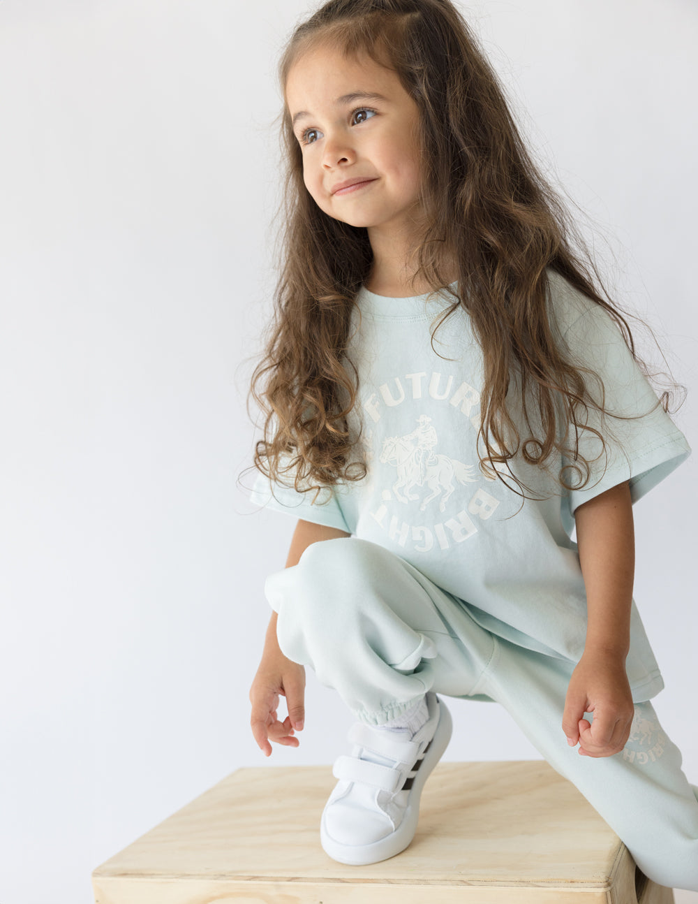 Elevated Faith The Future Is Bright Kids Tee