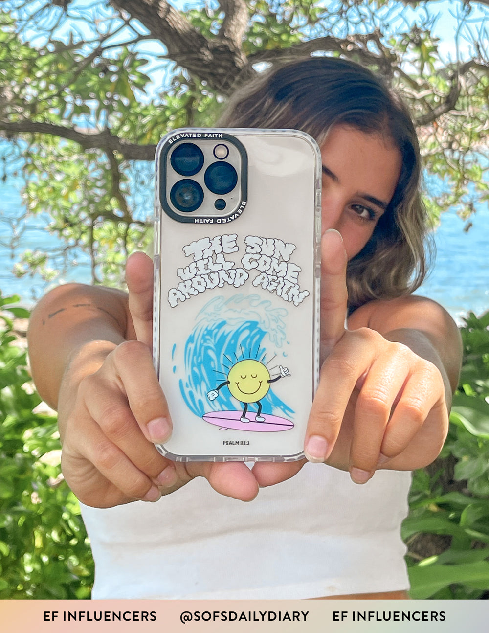 Elevated Faith The Sun Will Come Around Again x Sofia Conte Phone Case