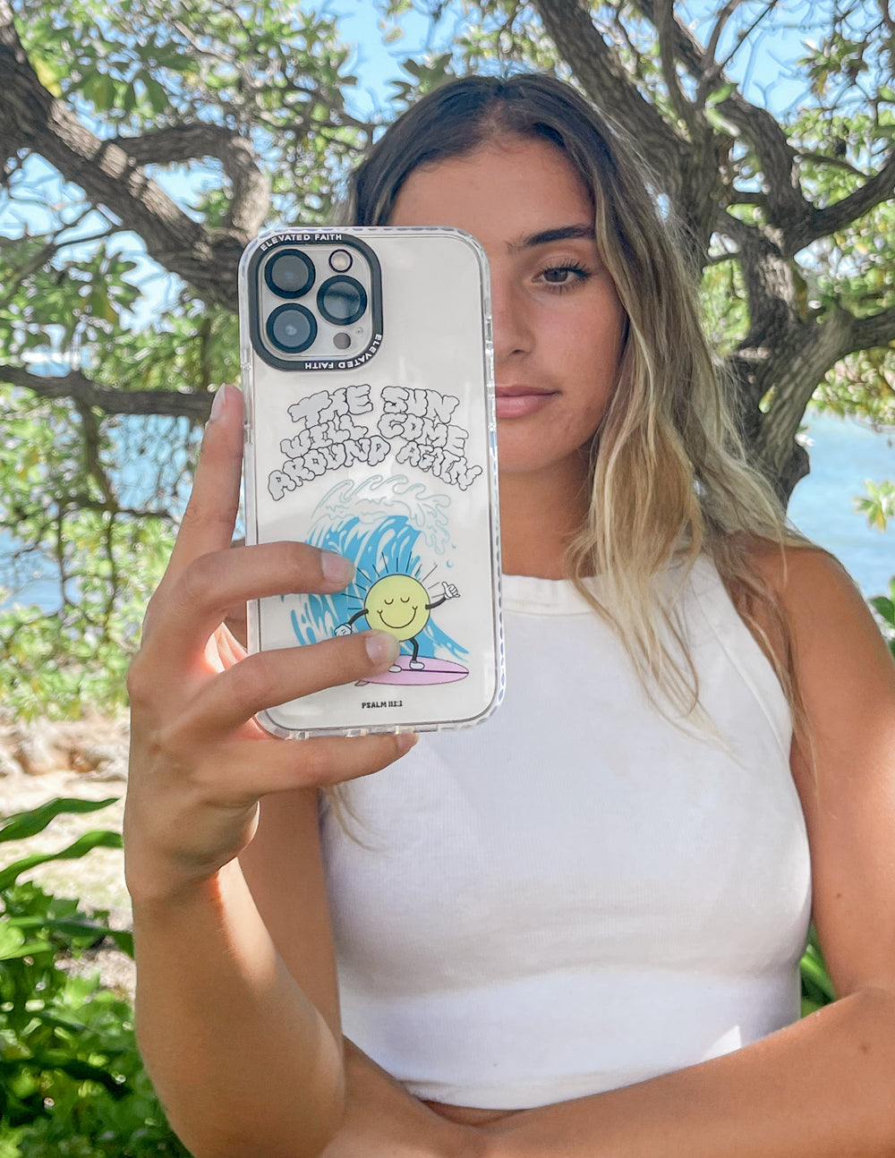 Elevated Faith The Sun Will Come Around Again x Sofia Conte Phone Case