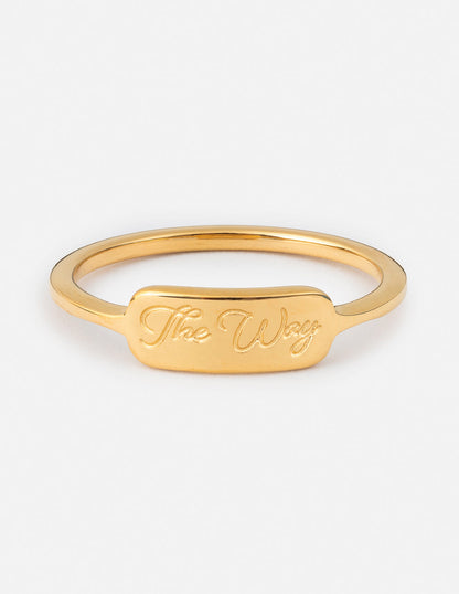 Elevated Faith The Way Ring