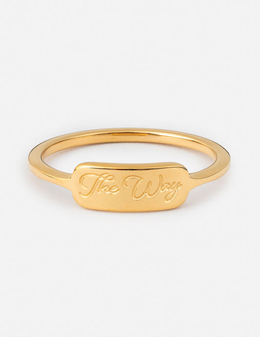 Elevated Faith The Way Ring
