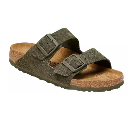 Birkenstock Arizona Suede Leather Sandals