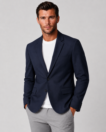 Buki Tech Travel Blazer - Navy