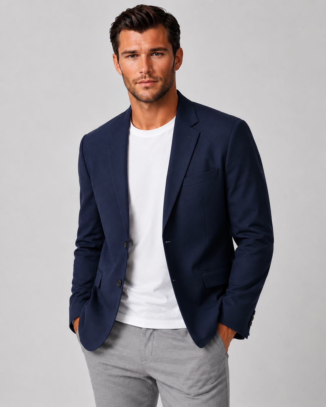 Buki Tech Travel Blazer - Navy