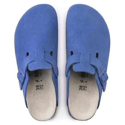 Birkenstock Boston Suede Leather Clogs