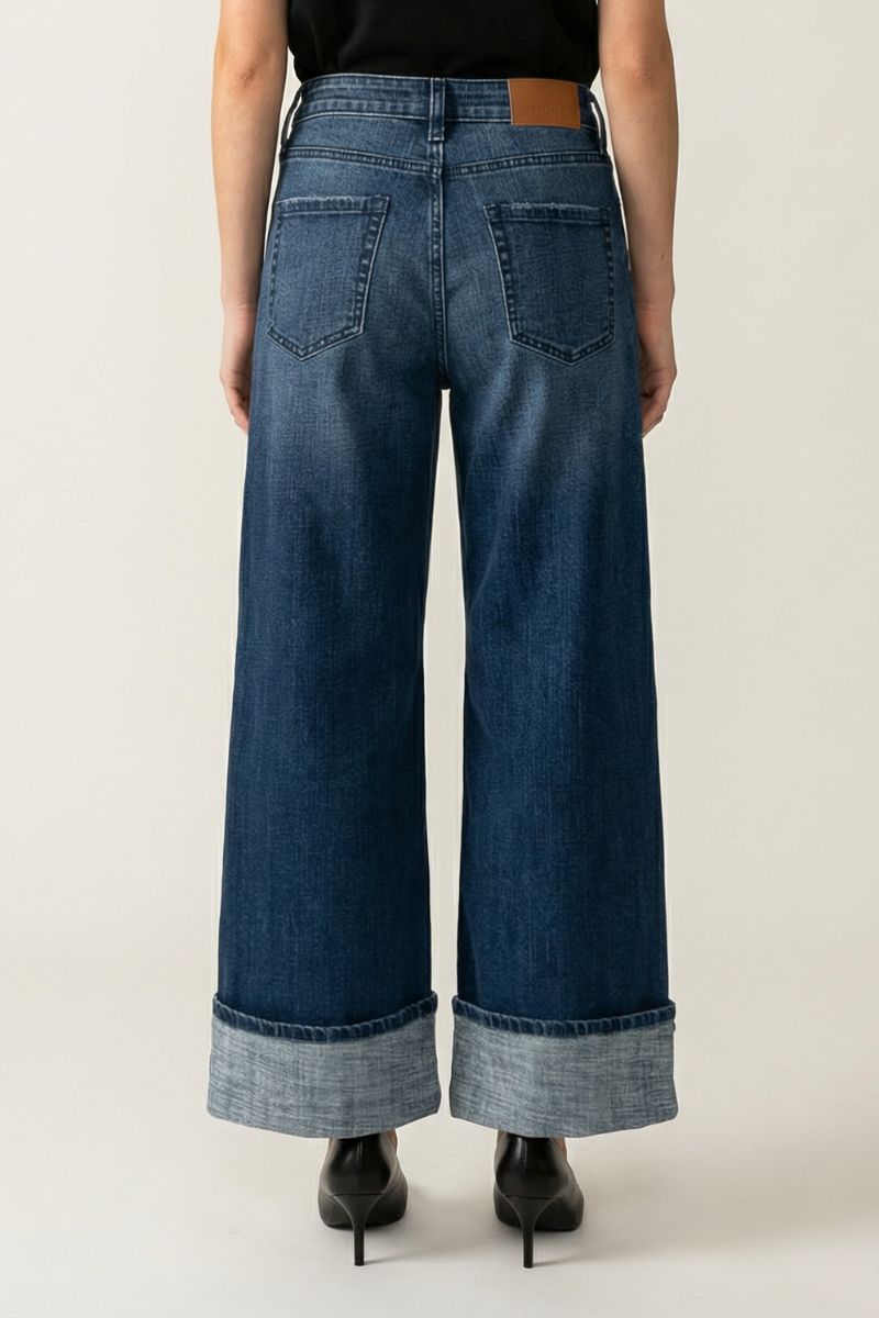 Athena Inseam Transform High Rise A-wide Jeans