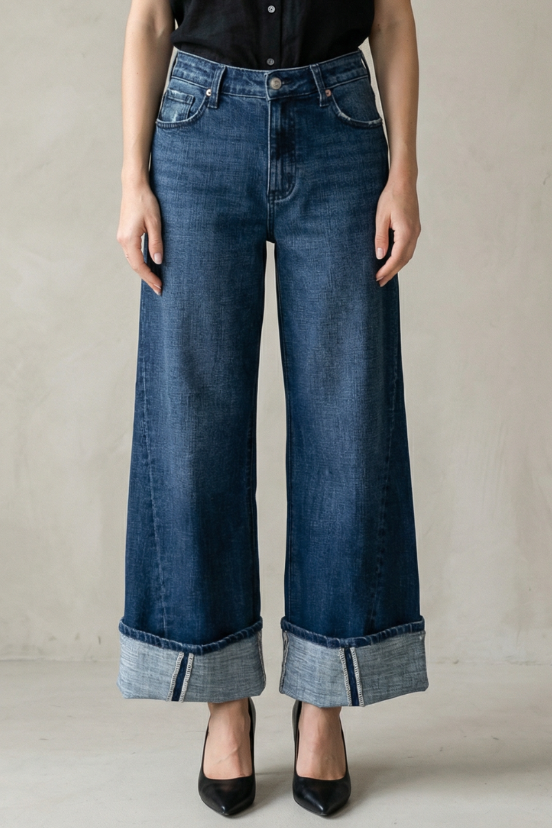 Athena Inseam Transform High Rise A-wide Jeans