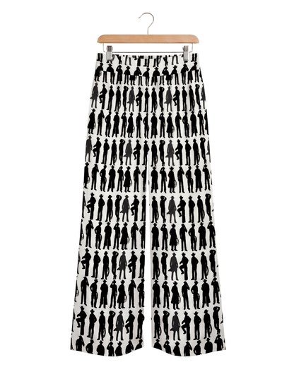 Baha Ranch I'm Your Huckleberry High Waisted Wide Leg Pants