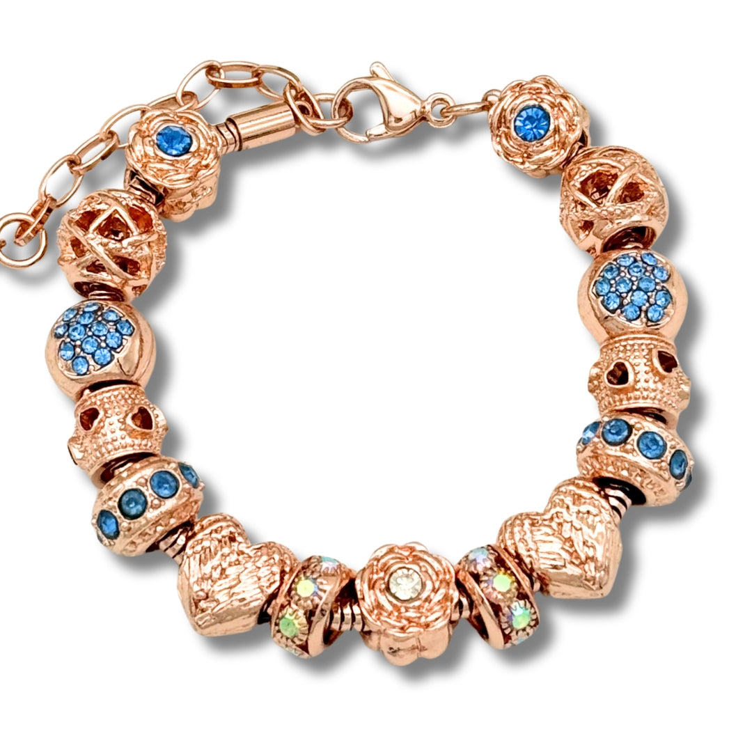 Elegance in Rose Gold Bracelet