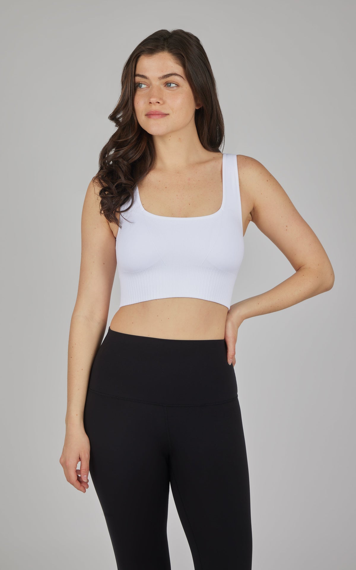 90 Degree by Reflex 2 PK Stonewash Seamless Bra Tank