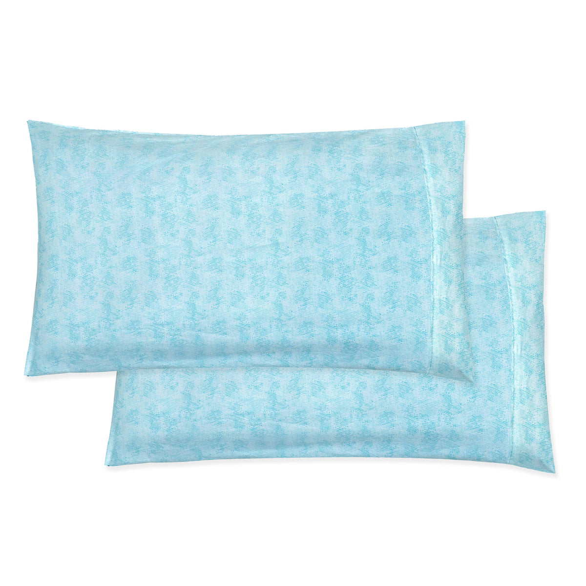 Elegant Comfort Floral and Stripe Pattern Pillowcases