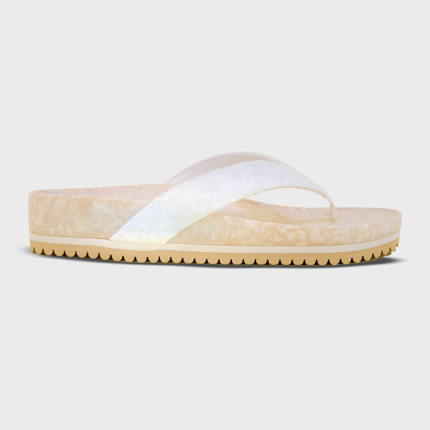 Fleks Unisex West Beach Flip Flop - Oatmeal