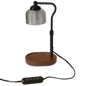 Candle Warmer Lamp with Wood Base