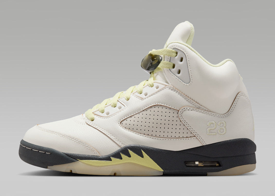 Air Jordan Women's Retro 5 'Luminous Green' Sneakers
