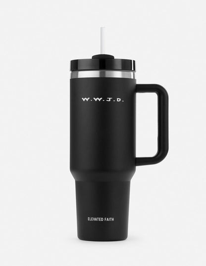 Elevated Faith WWJD 40 oz Tumbler