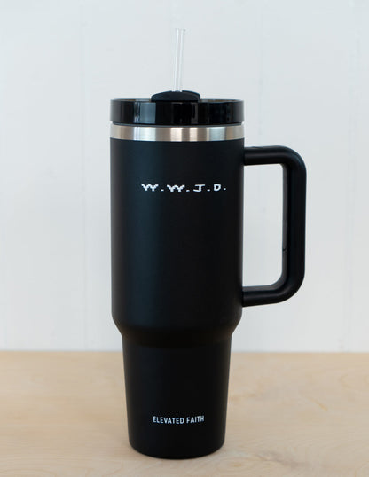 Elevated Faith WWJD 40 oz Tumbler