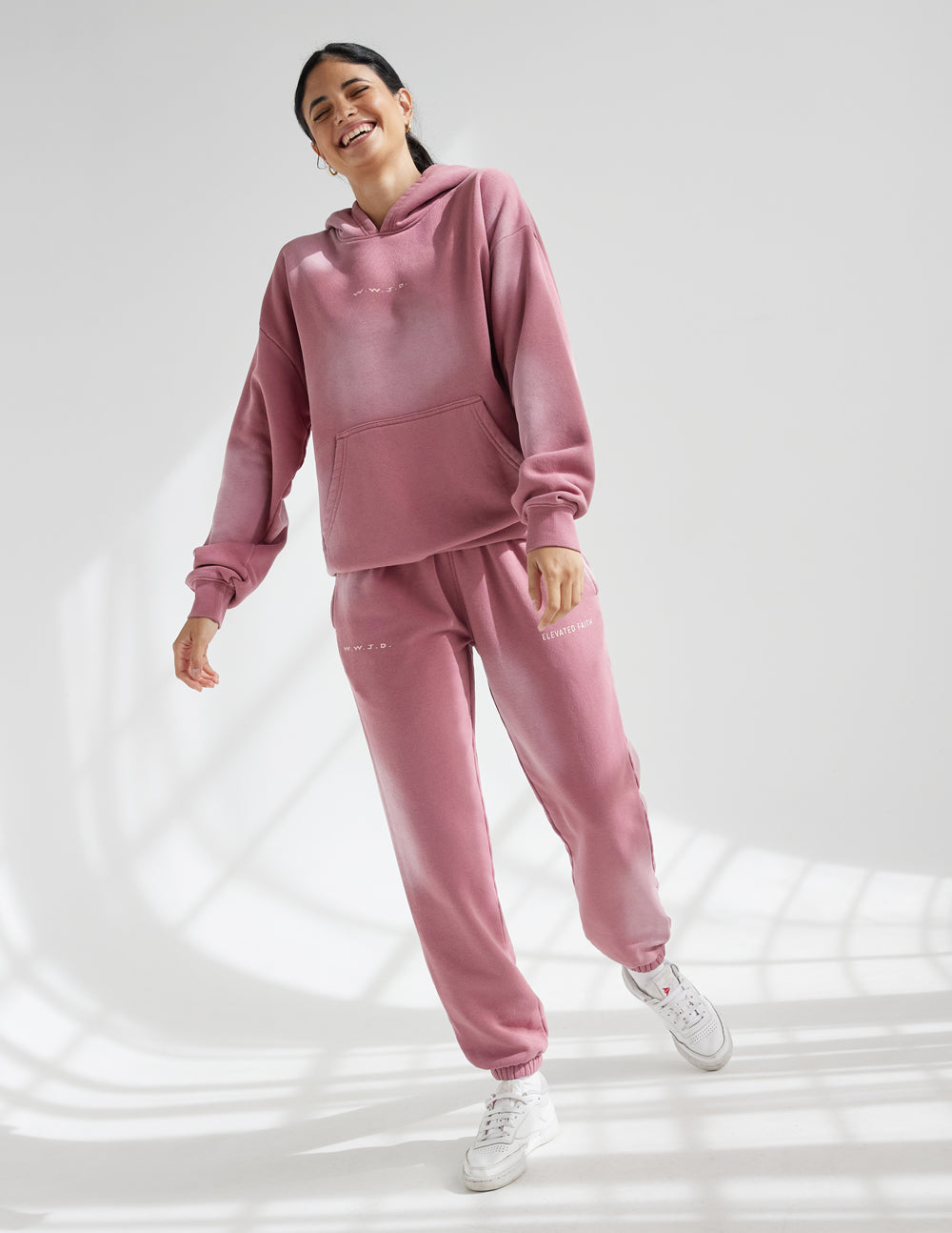 Elevated Faith WWJD Pink Unisex Sweatpant