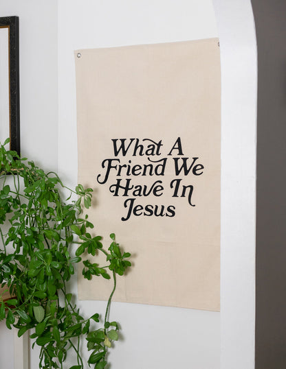 Elevated Faith What a Friend in Jesus Tapestry