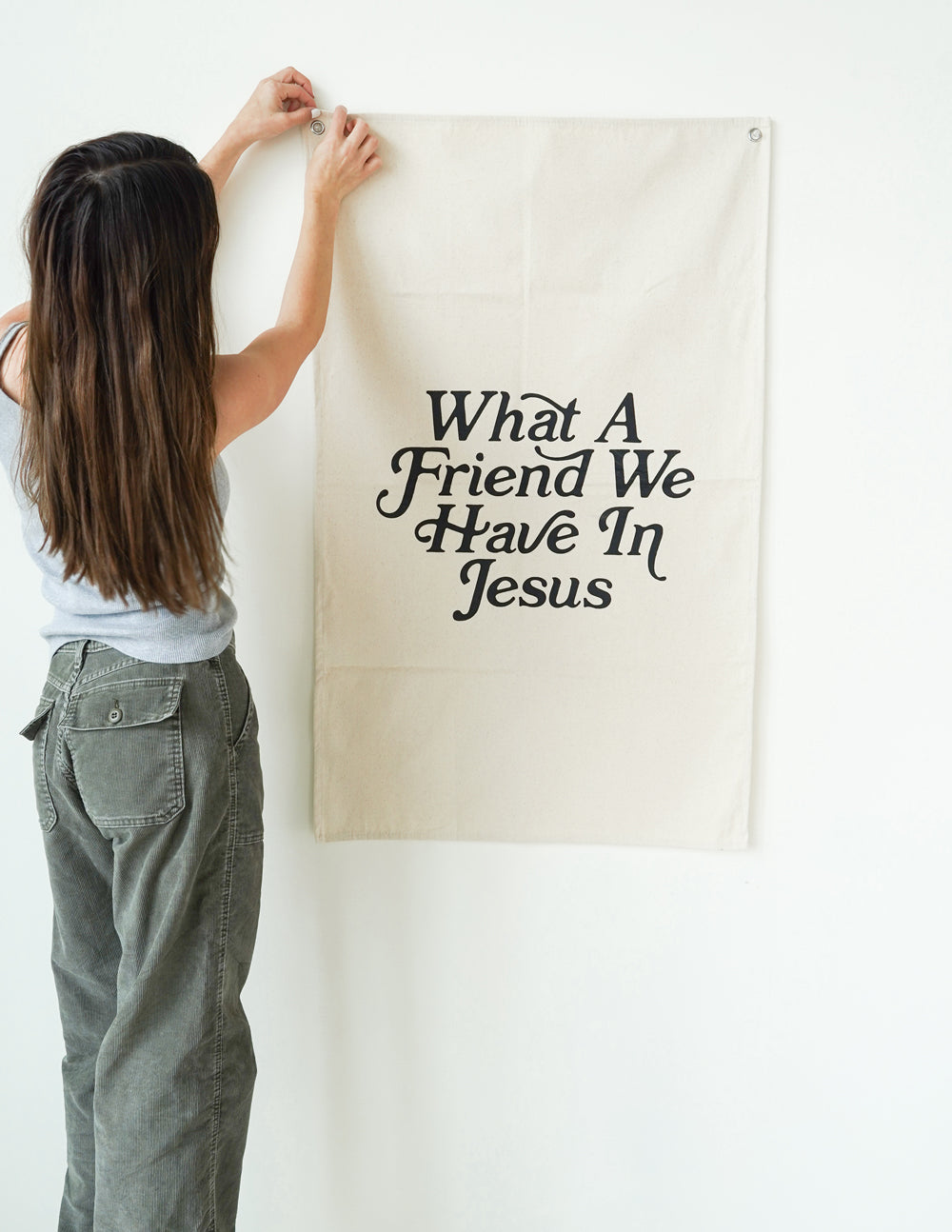 Elevated Faith What a Friend in Jesus Tapestry