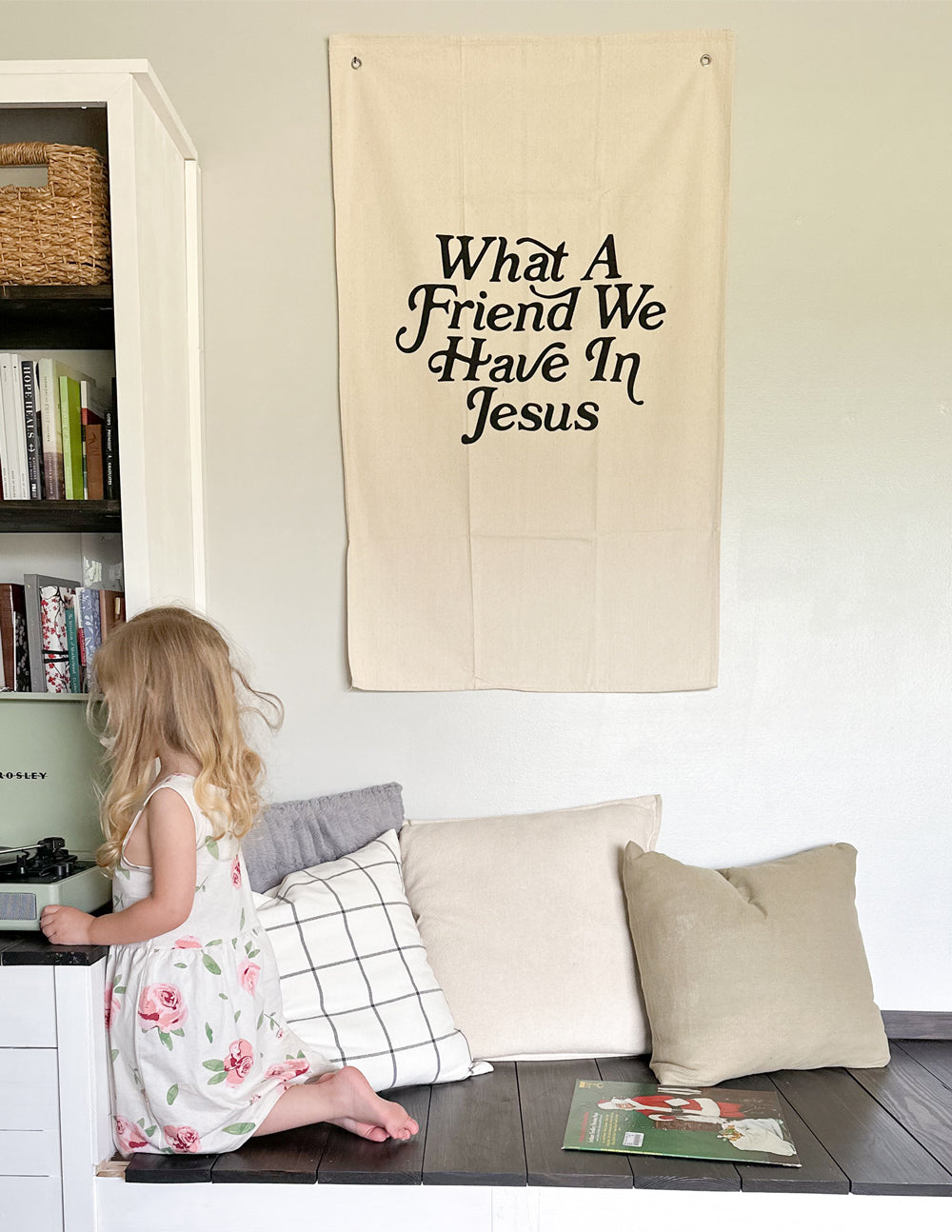 Elevated Faith What a Friend in Jesus Tapestry
