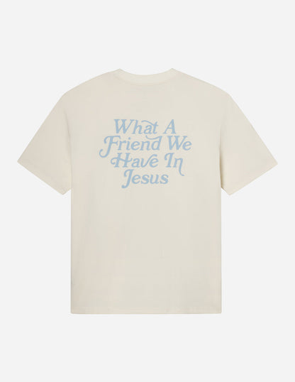 Elevated Faith What a Friend in Jesus Unisex Tee