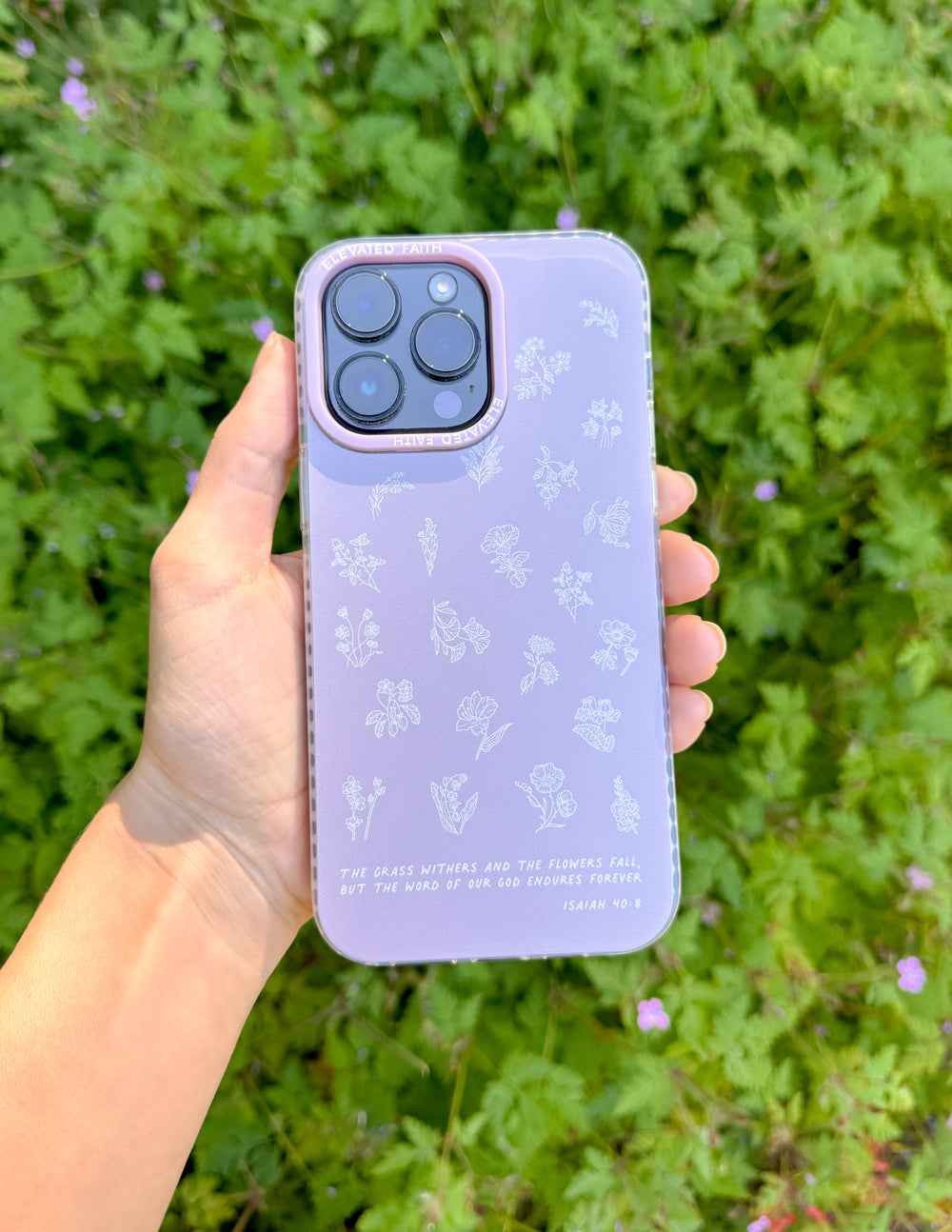 Elevated Faith Wildflower Phone Case