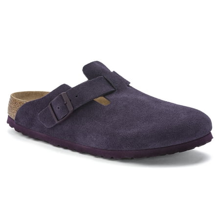 Birkenstock Boston Suede Leather Clogs