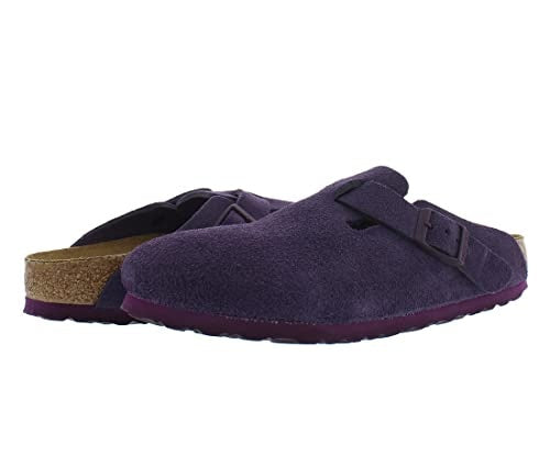 Birkenstock Boston Suede Leather Clogs
