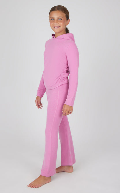 90 Degree by Reflex Girls 2 PC Hoodie and Flared Leg Pant