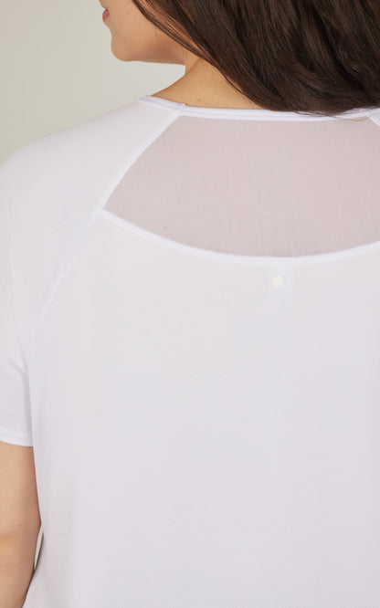 90 Degree by Reflex Plus Back Mesh Insert Top