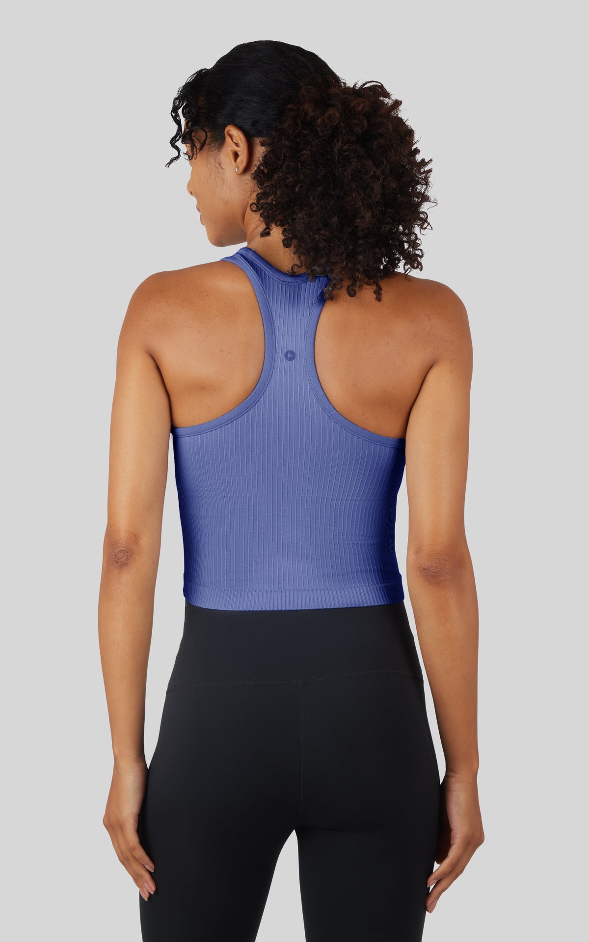 90 Degree by Reflex Ribbed Tank with Padded Bra