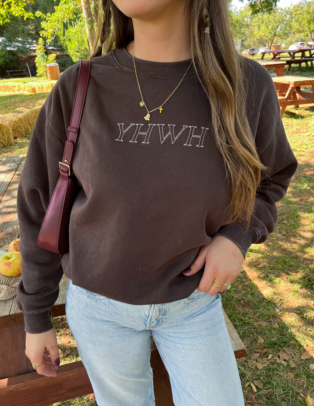 Elevated Faith YHWH Unisex Crewneck