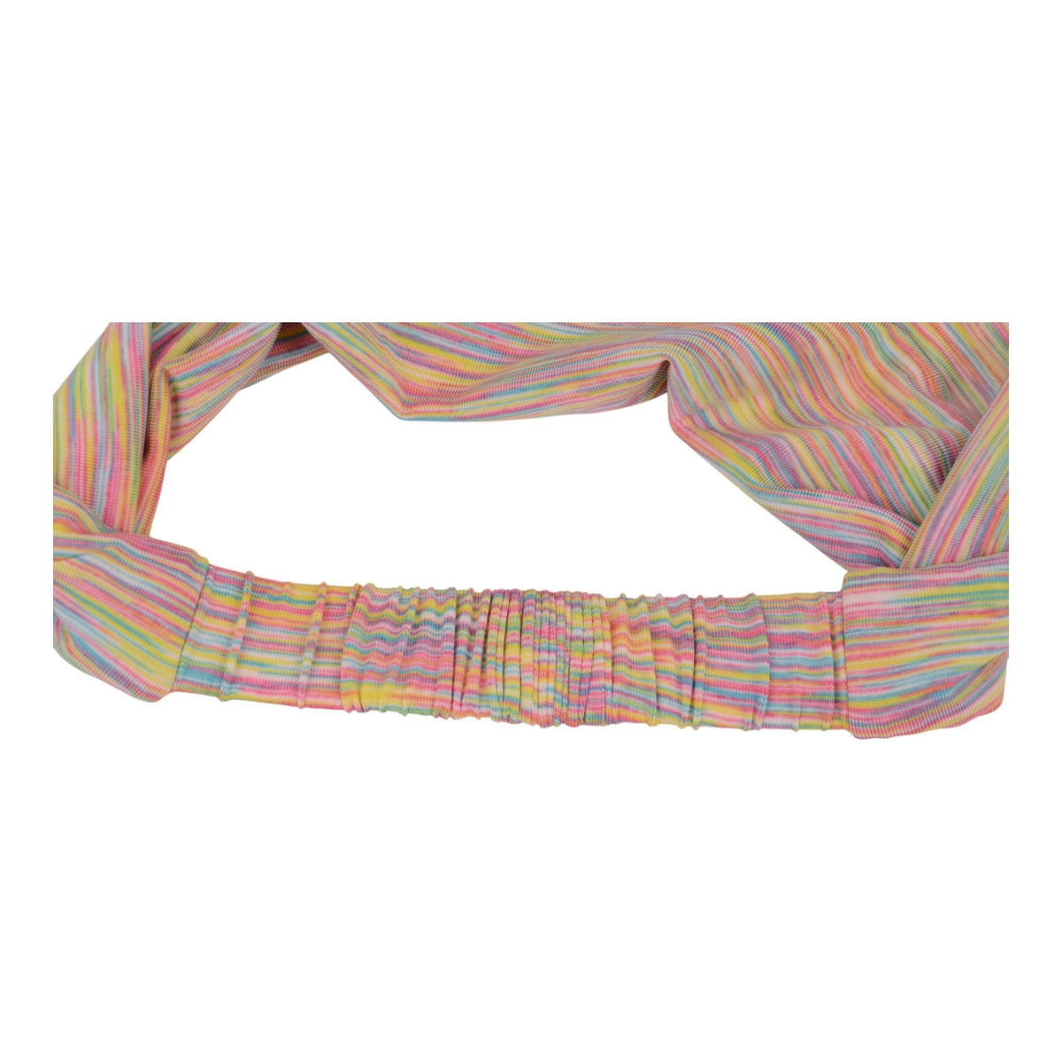 Anna-Kaci Stretchy UV Protection Sports Visor Hat Lightweight Rainbow Stripe Design for Hiking Beach Running Outdoor Travel