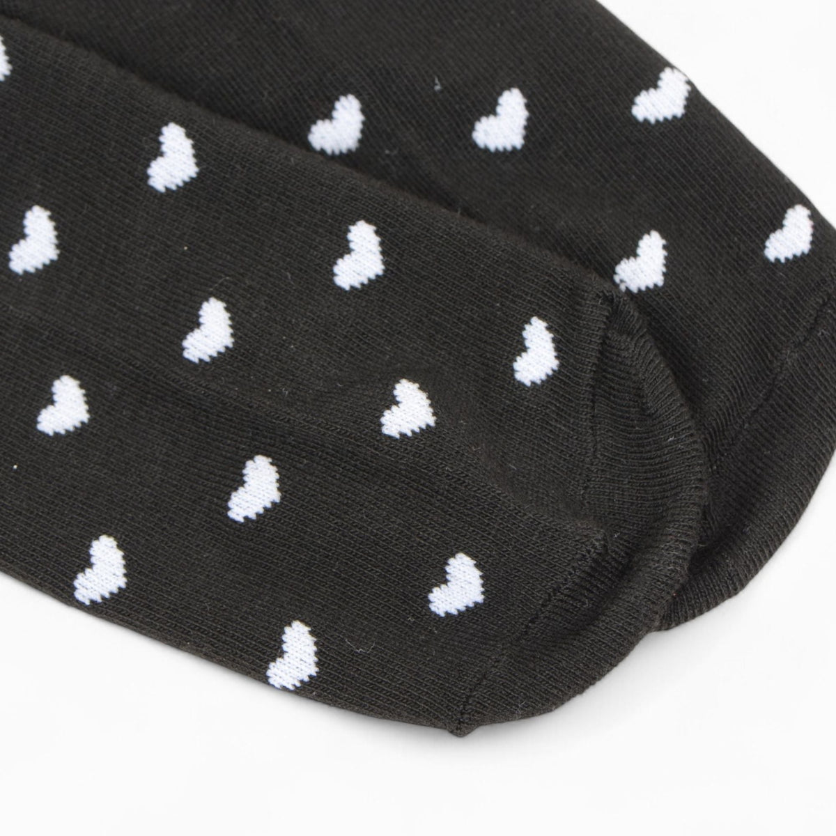 Anna-Kaci Women's Ankle Socks with Allover Heart Print and Soft Ribbed Cuff Trim