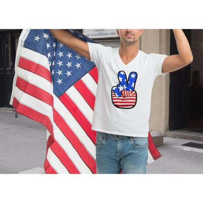 Independence Day Sequin American Flag Iron On Patch Glitter Patriotic USA 4th of July Craft Sewing Embroidery Clothing Patch Decoration
