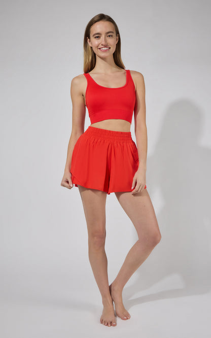 90 Degree by Reflex Seamless Rib Celise Bra & Short Set