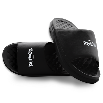Aquarius Zodiac Elements Motive Slide Sandals