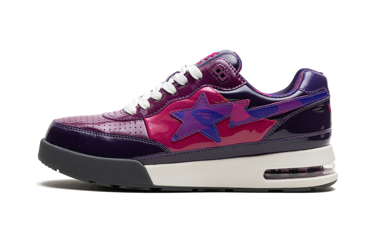 A Bathing Ape Men's Bape Road Sta 'Patent Leather Purple 2022' (2022)'