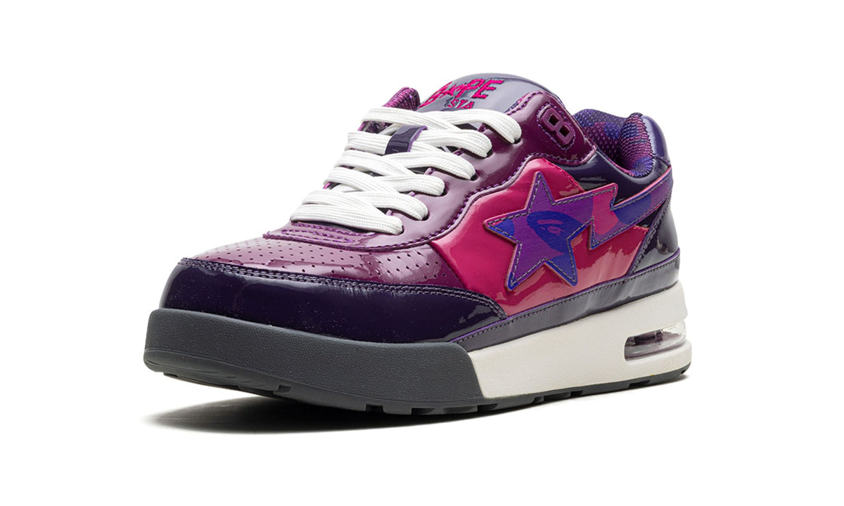 A Bathing Ape Men's Bape Road Sta 'Patent Leather Purple 2022' (2022)'