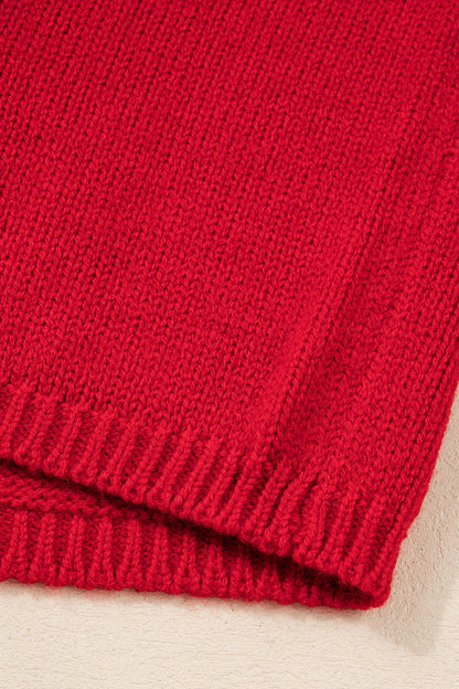Threaded Pear Addison Backless Bubble Sleeve Sweater