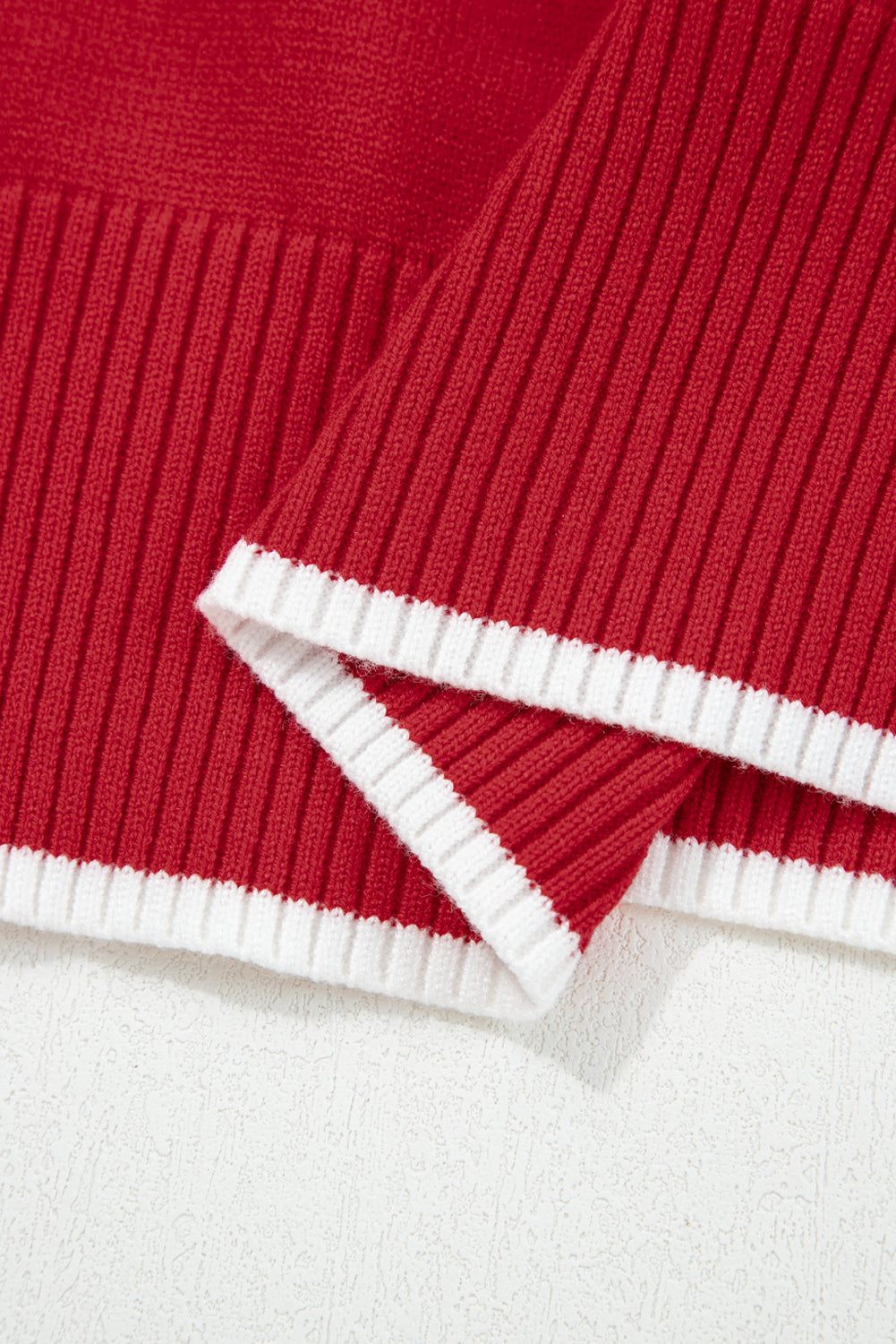 Threaded Pear Malaysia accent Holiday Cropped Sweater