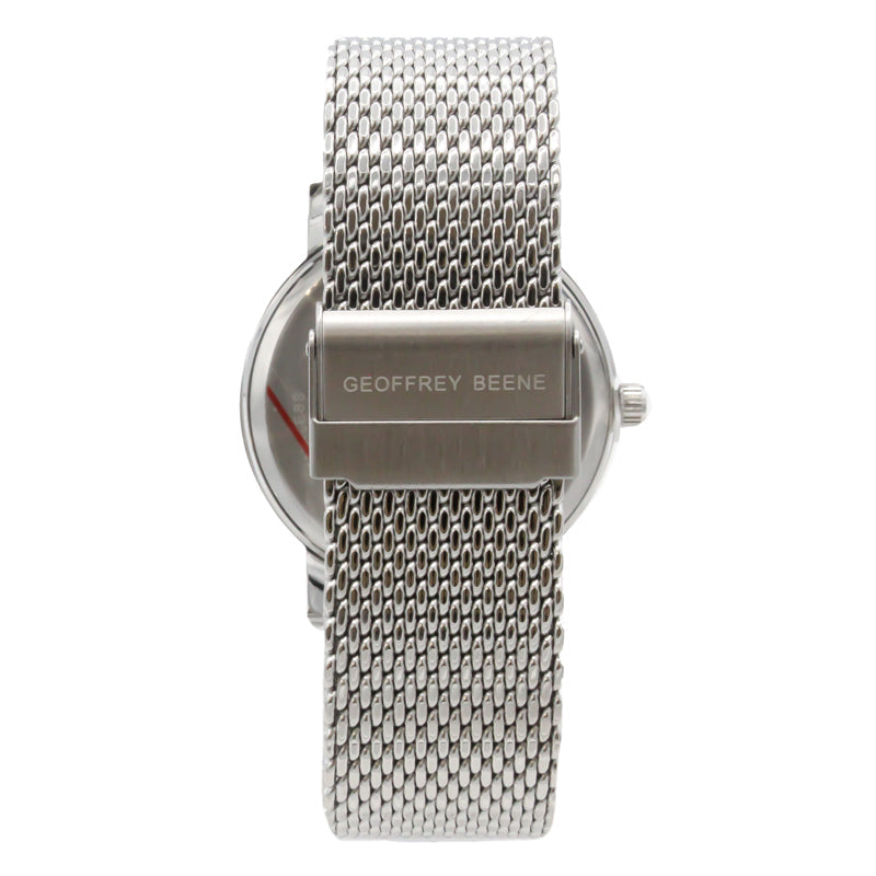 Geoffrey Beene Silver Men's Watch GB8048SLBL