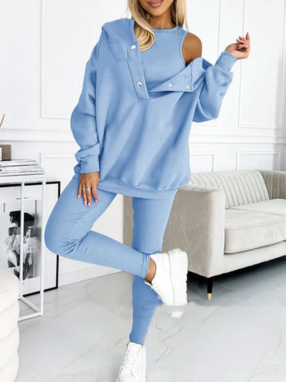 Women’s 3-Piece Hooded Sports Suit