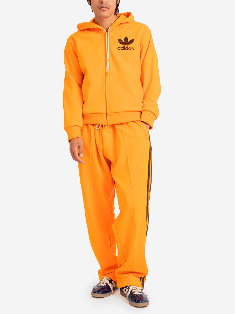 adidas Men's Wales Bonner Track Hoodie 'Eqt Orange'